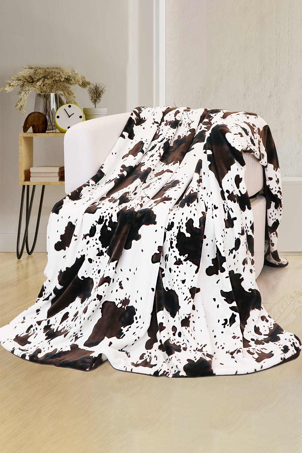 Multicolour Cow Spots Blanket