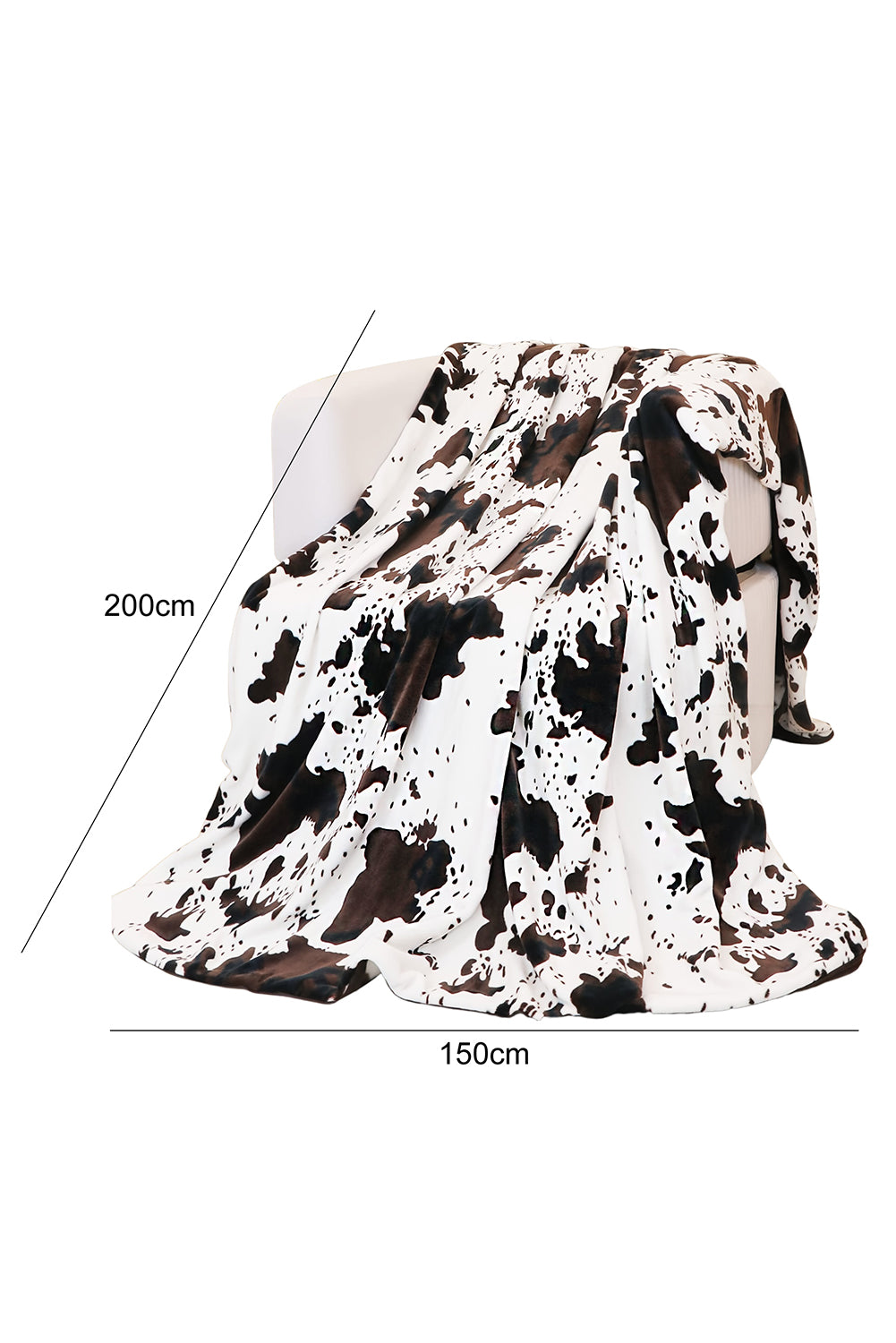 Multicolour Cow Spots Blanket