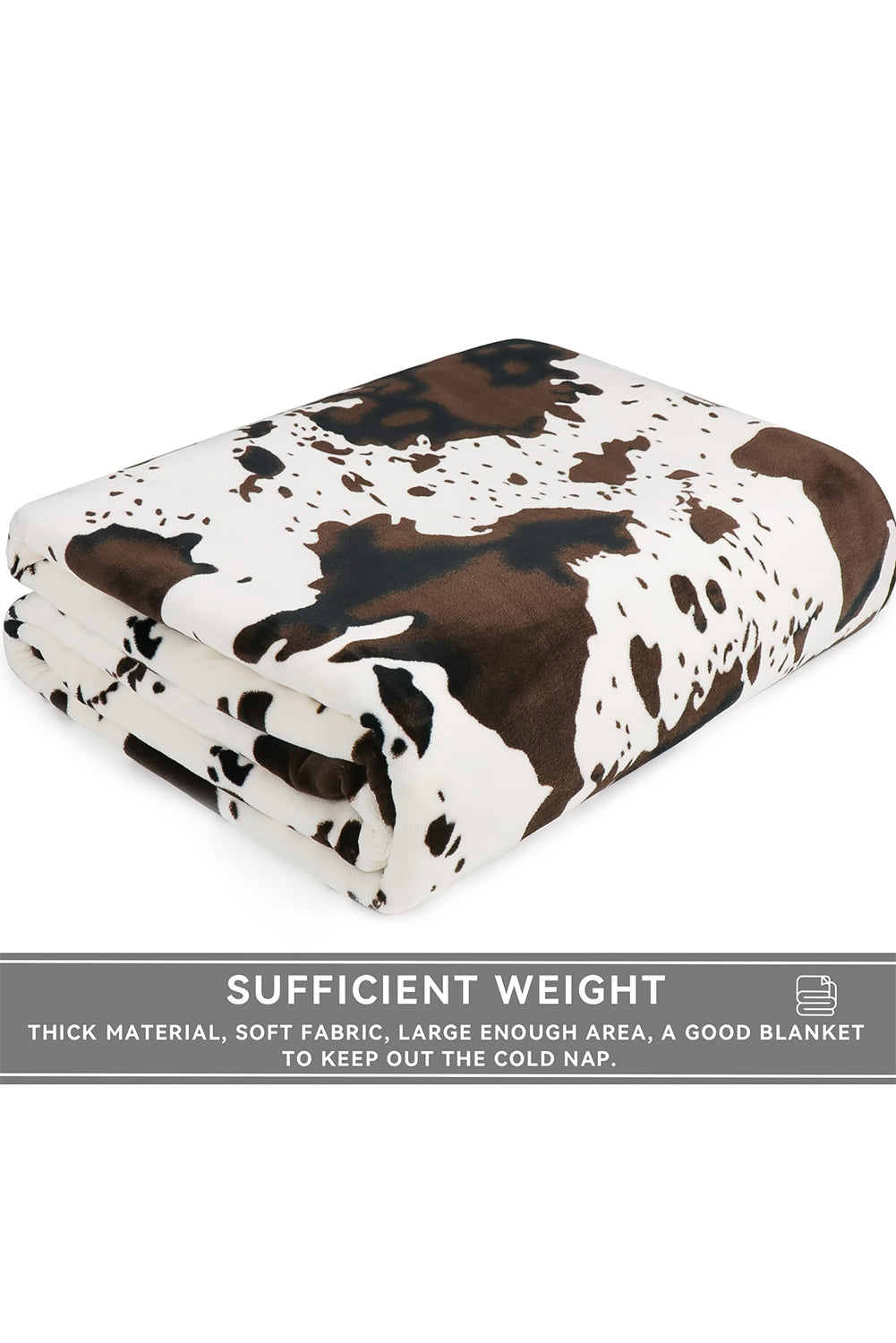 Multicolour Cow Spots Blanket